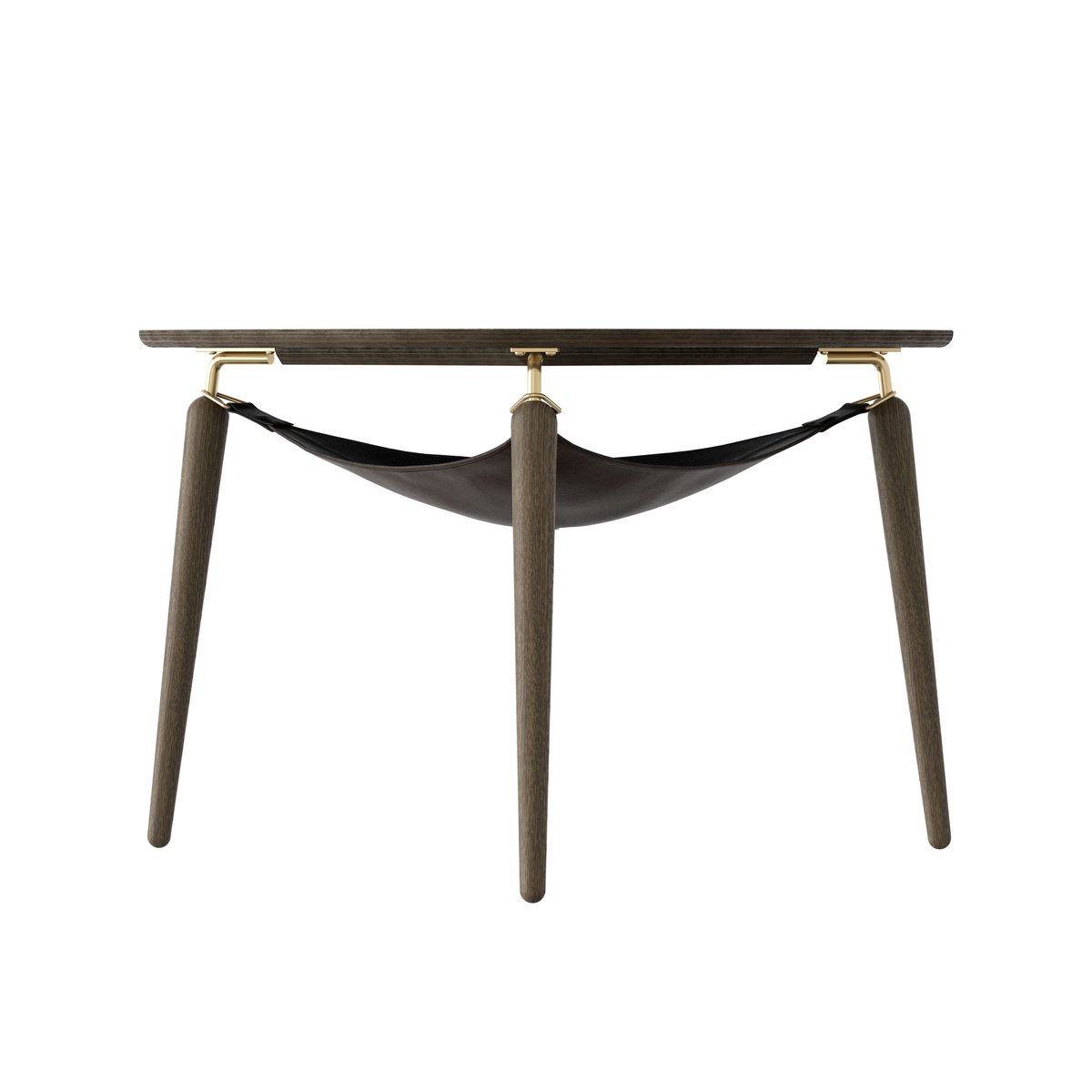 Umage Hang Out coffee cup table Dark  oak-brass