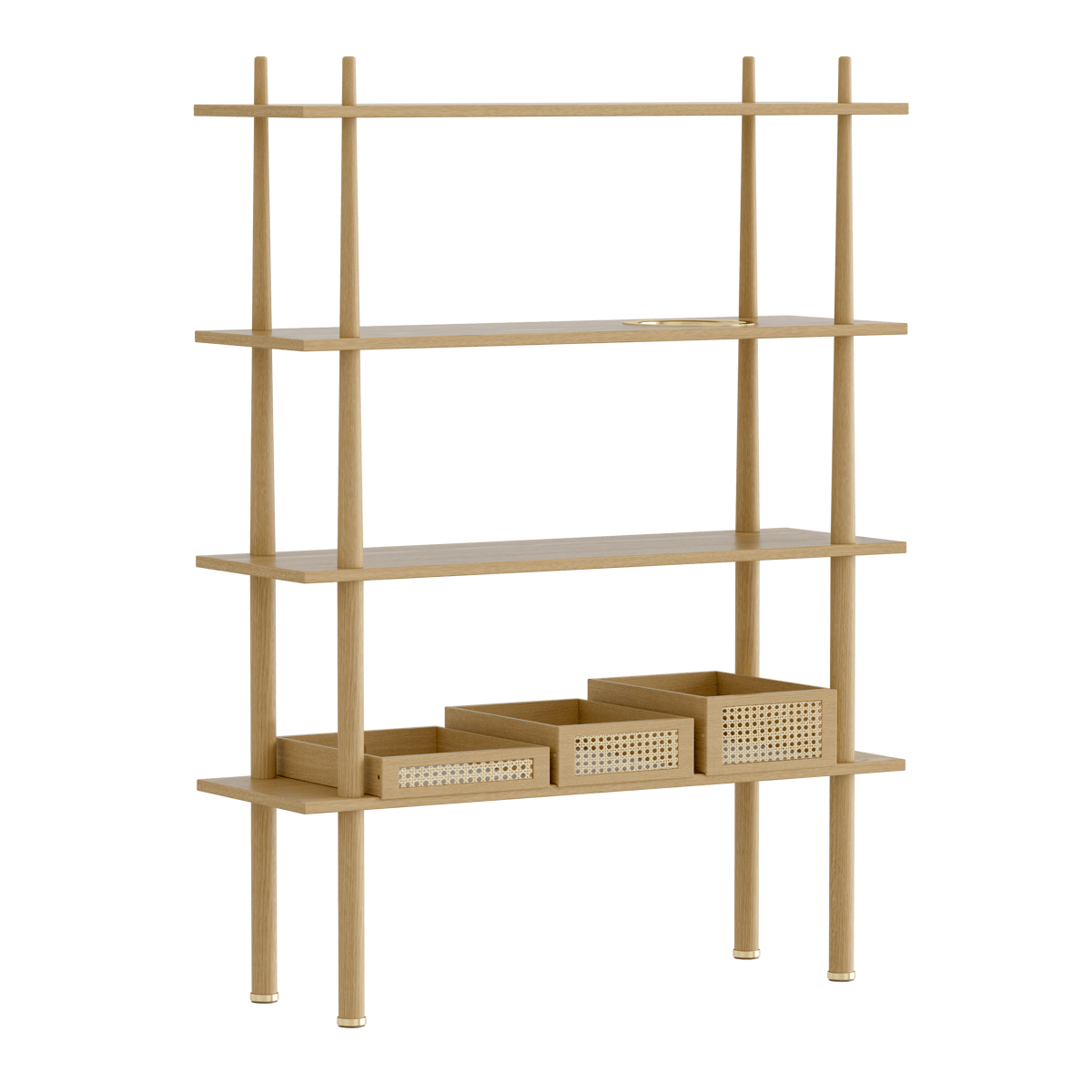 Umage Stories Shelf with 4 shelves Oak