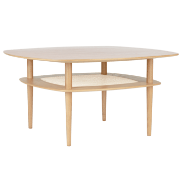 Together Smooth Square coffee table 100x100 cm - Oak - Umage