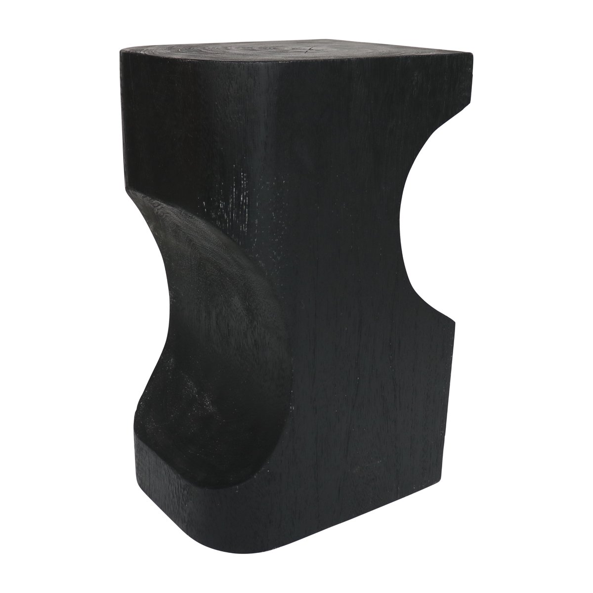 URBAN NATURE CULTURE Curved side table Black