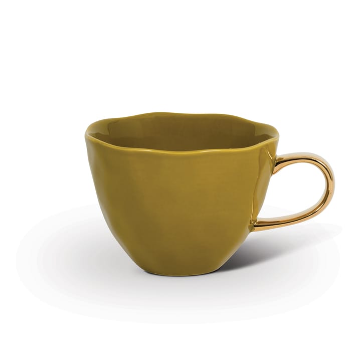 Good Morning cappuccino mug 30 cl - Amber green - URBAN NATURE CULTURE