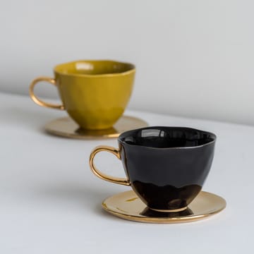 Good Morning cappuccino mug 30 cl - Amber green - URBAN NATURE CULTURE