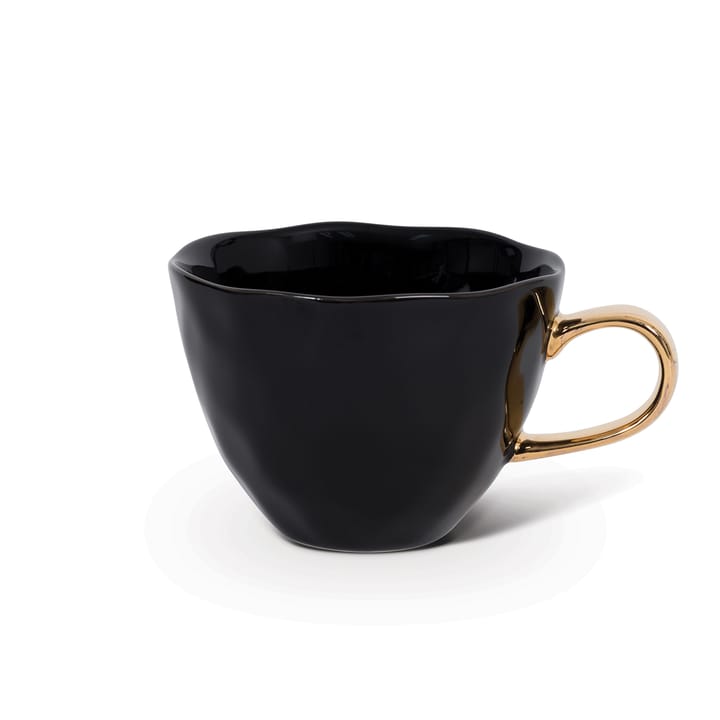 Good Morning cappuccino mug 30 cl - Black - URBAN NATURE CULTURE
