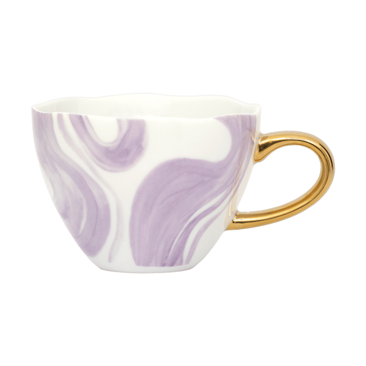 Good Morning cappuccino mug 30 cl - Valuri violet - URBAN NATURE CULTURE