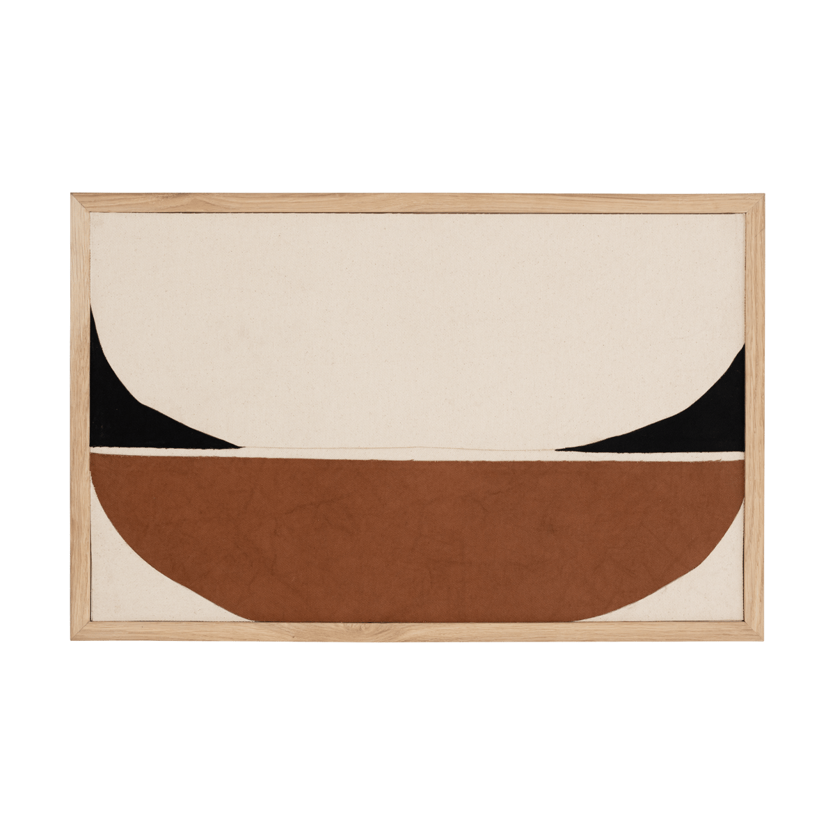 URBAN NATURE CULTURE Ocaso A Wall decor 45x70 cm White-brown