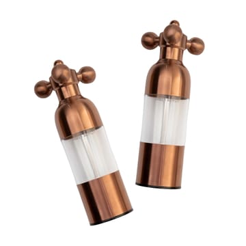 Axia salt- and pepper mill set - Matt copper - Vargen & Thor