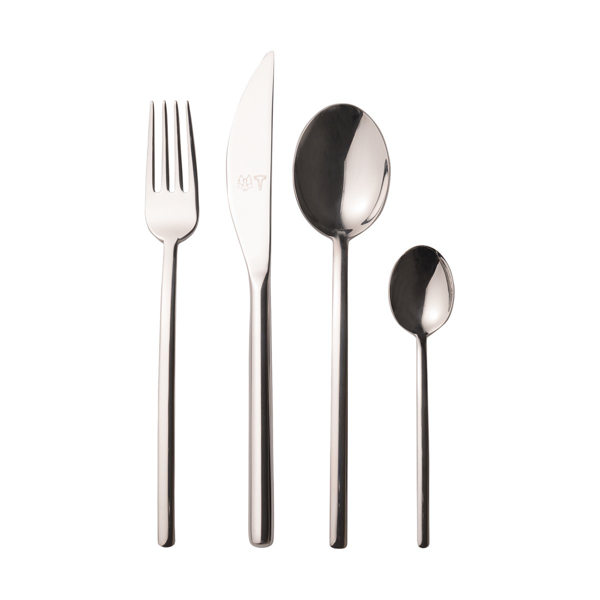 Vargen & Thor BAMBINI cutlery set 16 pieces Polished steel