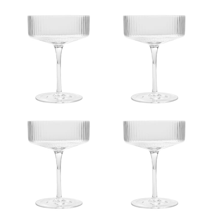 YKON cocktail glass 4-pack 25 cl - Transparent - Vargen & Thor