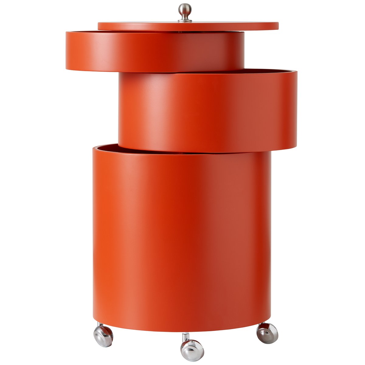 Verpan Barboy tea trolley Orange