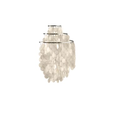 Fun 1 WM wall lamp - Mother of pearl, chrome - Verpan