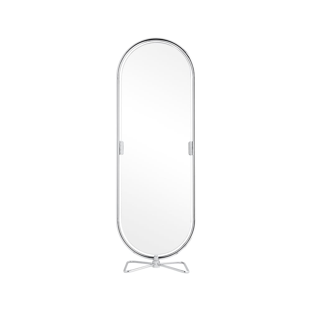 Verpan Panton System 123 floor mirror Chrome