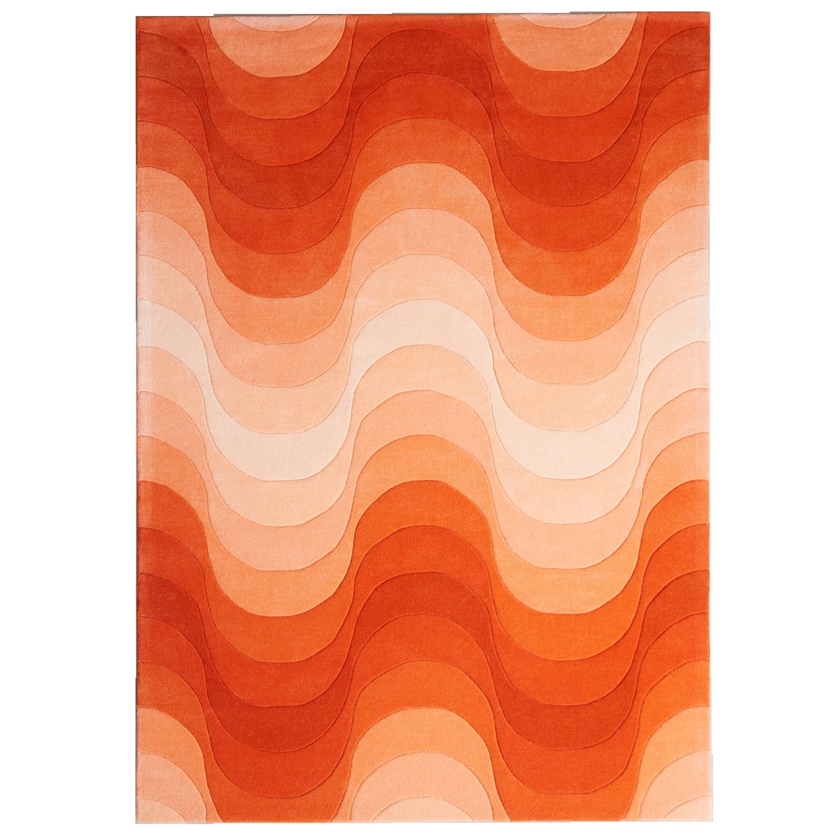 Verpan Wave rug 170x240 cm Orange