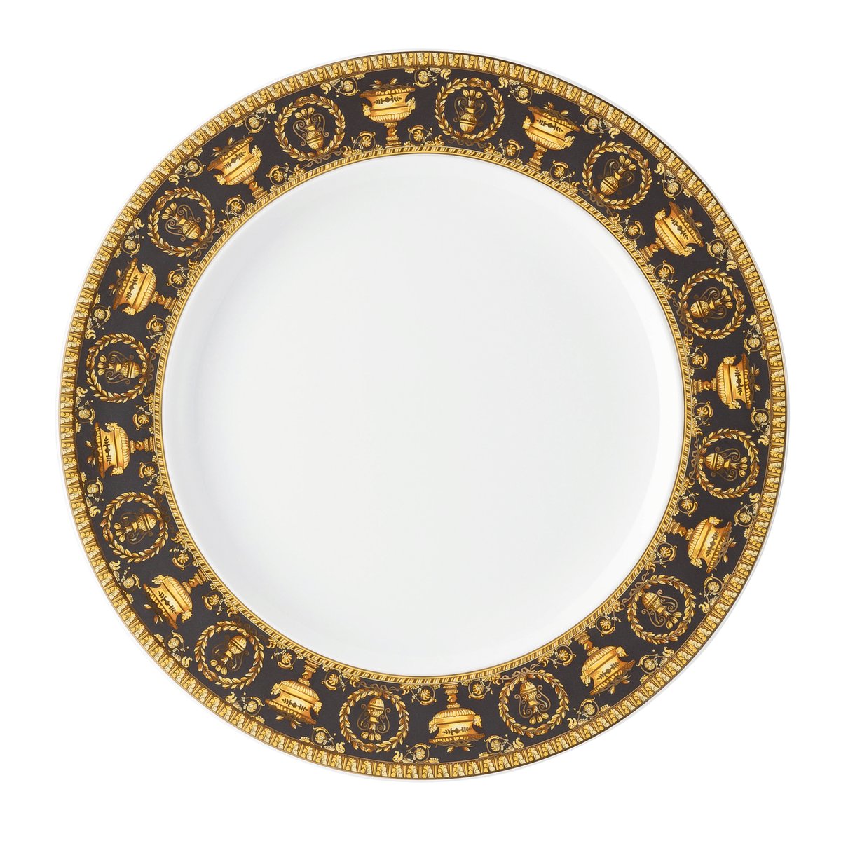 Versace Versace I love Baroque dinner plate Nero