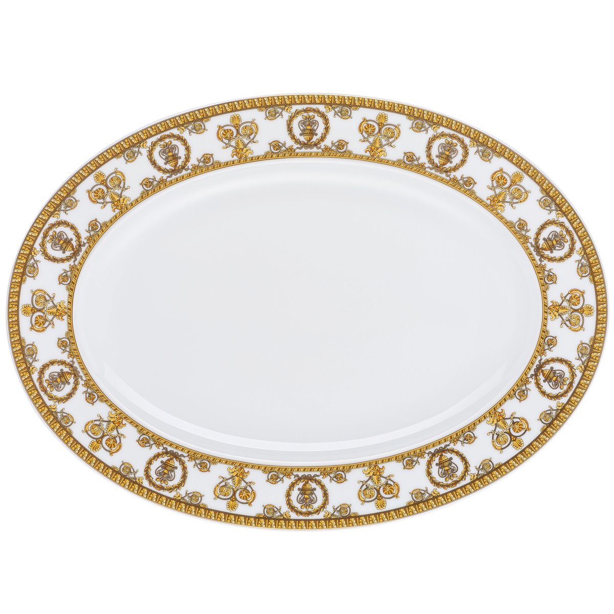 Versace Versace I love Baroque serving plate Bianco