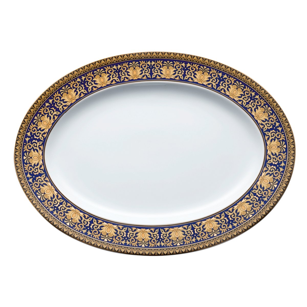 Versace Versace Medusa Blue serving plate 34 cm