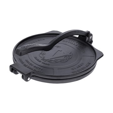 Heavy duty tortilla press Ø25 cm - Black - Victoria