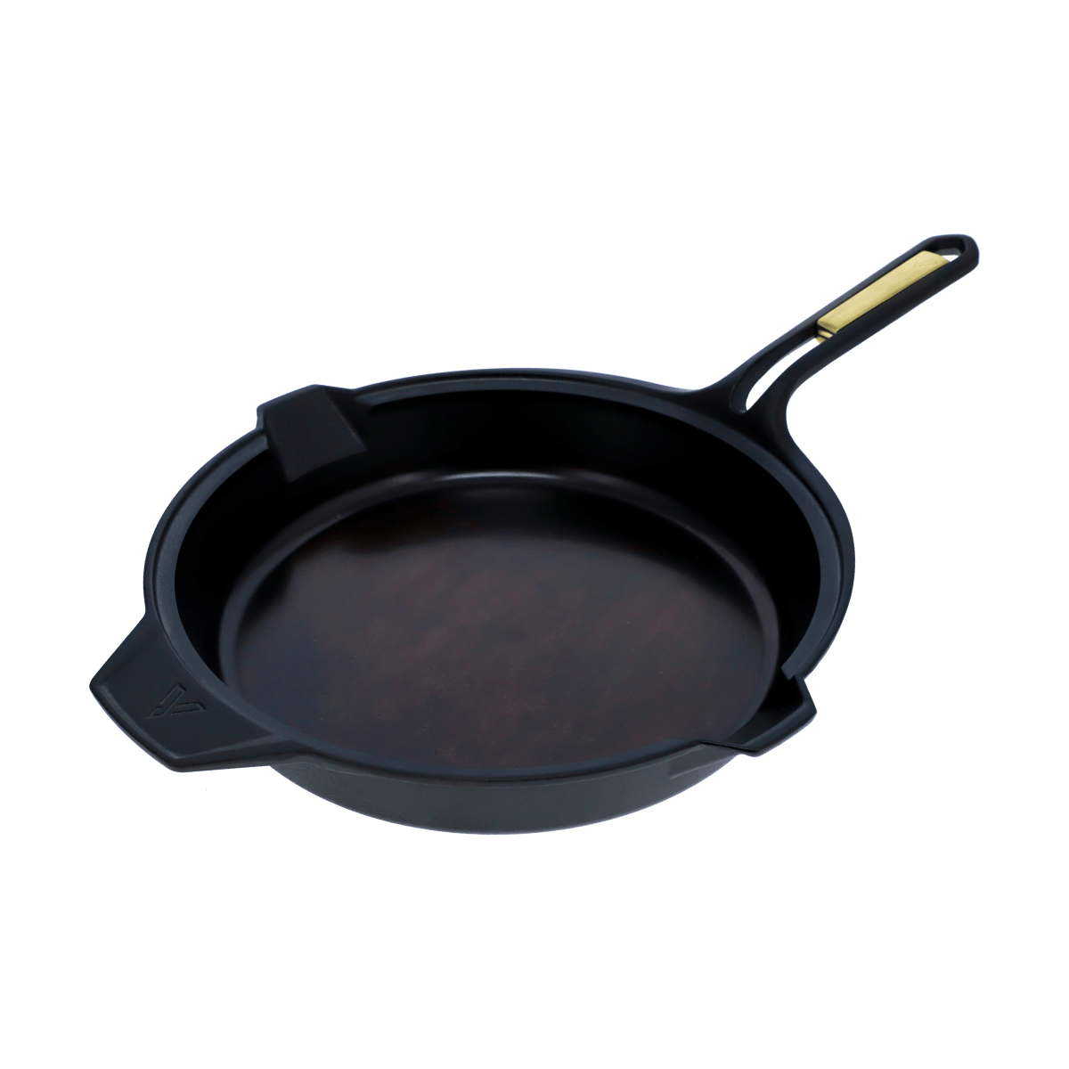 Victoria Signature Cast Iron Frying Pan 25 cm Black