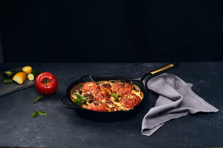 Signature Cast Iron Frying Pan 25 cm - Black - Victoria