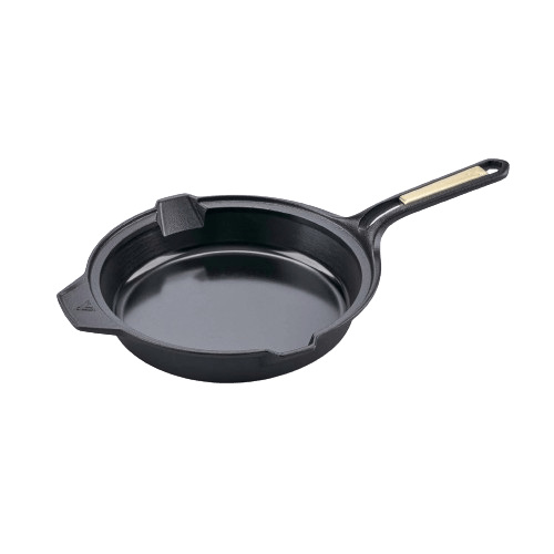 Signature frying pan polished cast iron 25 cm - Black - Victoria