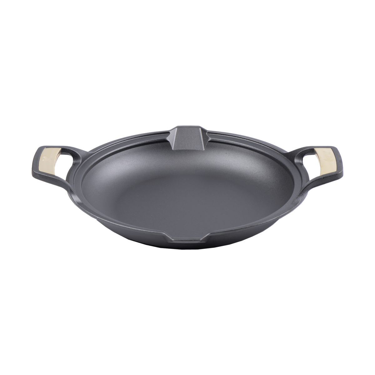 Victoria Signature Paella Pan Cast Iron 33 cm Black