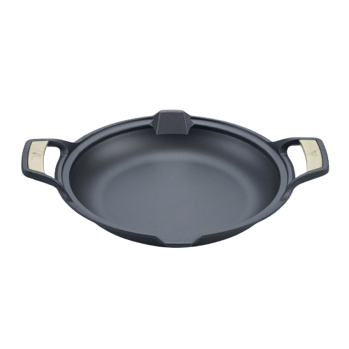 Signature Paella Pan Cast Iron 33 cm - Black - Victoria