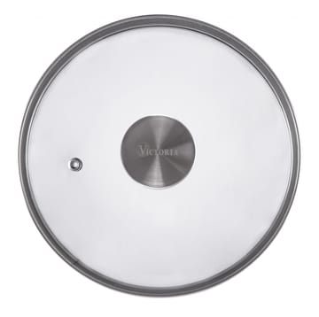 Victoria glass lid Ø16.5 cm - Silver - Victoria