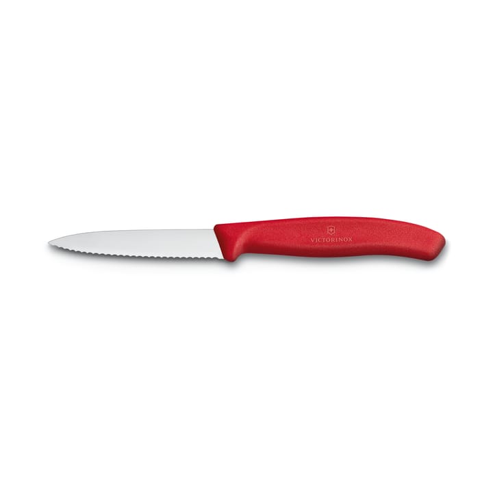 Victorinox vegetable & paring knife serrated 8 cm, Red Victorinox