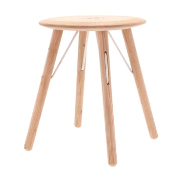 Barv stool 45xØ37.7 cm - Untreated solid oak - Villa Collection