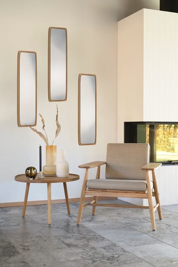 Bodo mirror 23x80 cm - Naturally oiled - Villa Collection