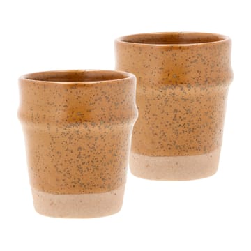 Evig espresso cup 10 cl 2-pack - Amber - Villa Collection