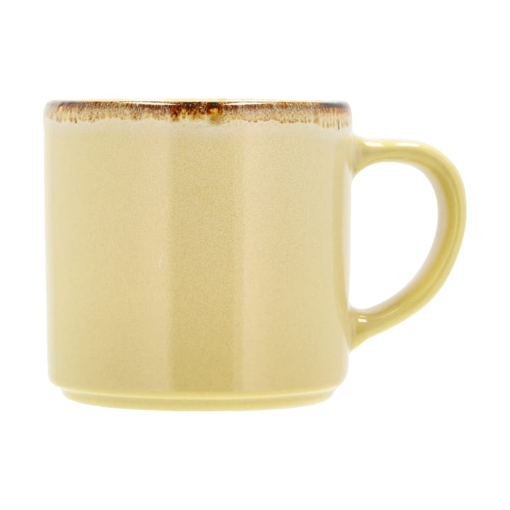 Iris mug with handle 400 ml - Yellow - Villa Collection