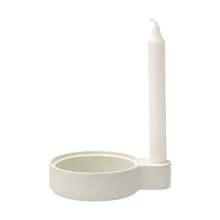 Styles candle holder 3.6x16 cm, Offwhite aluminum Villa Collection