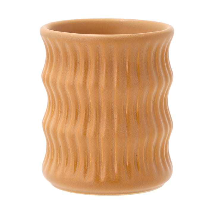 Styles mug with ribbed pattern 30 cl 2-pack - Amber - Villa Collection