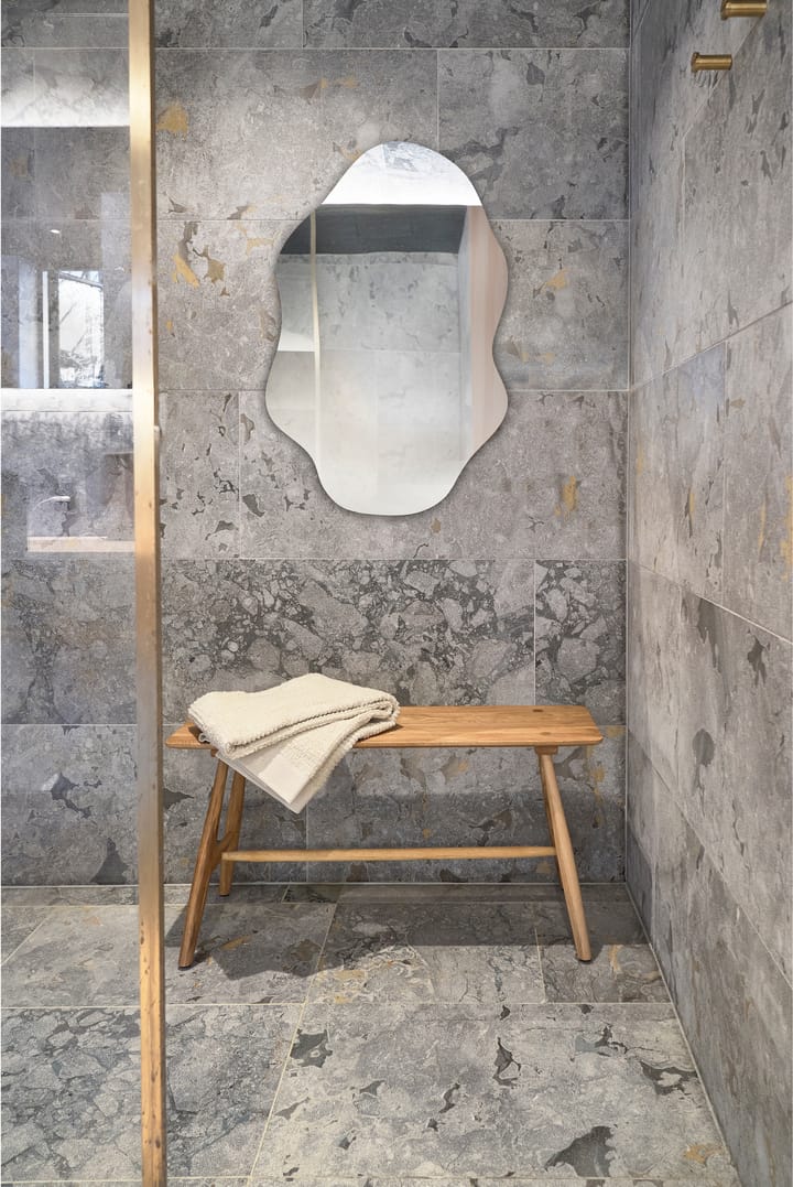 Vera mirror 60x90 cm, Silver Villa Collection