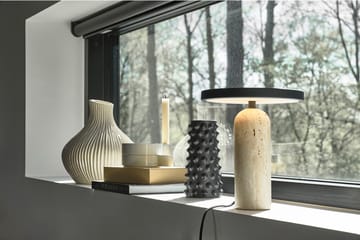 Vilja table lamp 25xØ22.5 cm - Travertine - Villa Collection