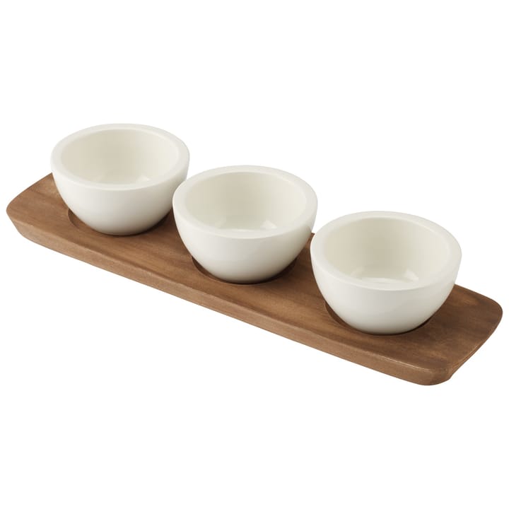 Artesano Original dip bowl with coaster - White-acacia - Villeroy & Boch