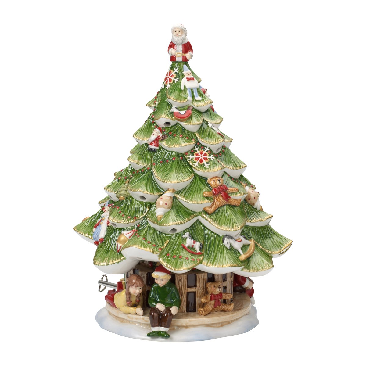 Villeroy & Boch Christmas Toys Memory snowglobe tree Green