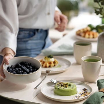 Crafted cotton dinner set 6 pieces - White - Villeroy & Boch