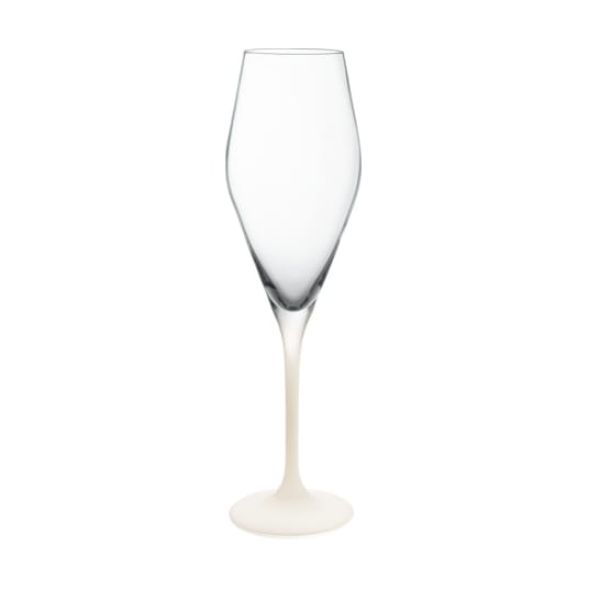 Manufacture Rock champagne glass 26 cl 4-pack - Clear-white - Villeroy & Boch