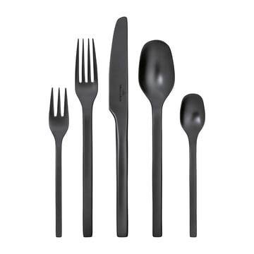 Manufacture Rock cutlery 20 pieces Black