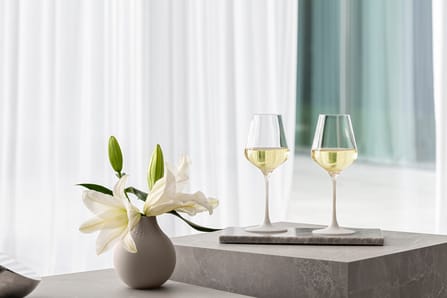 Manufacture Rock white wine glass 38 cl 4-pack - Clear-white - Villeroy & Boch