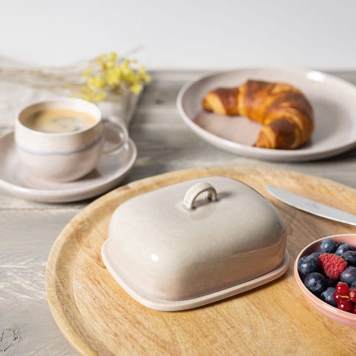 Perlemor Home butter dish 15.5x12.5 cm - Beige - Villeroy & Boch