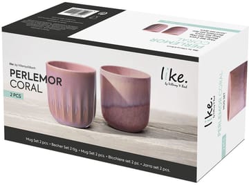 Perlemor mug 29 cl 2-pack - Coral - Villeroy & Boch