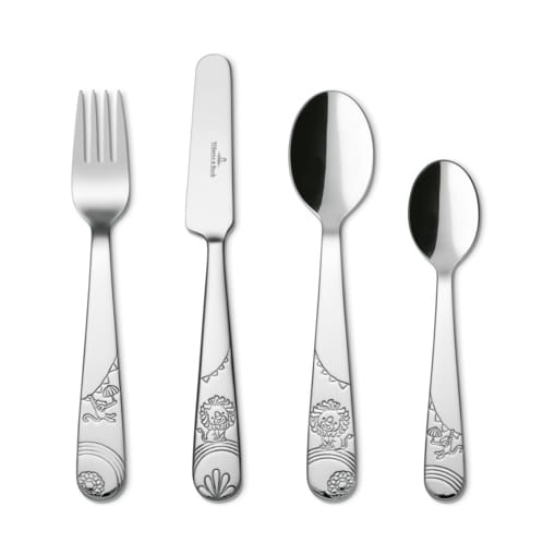 Roar like a Lion children's cutlery 4 pieces - Stainless steel - Villeroy & Boch