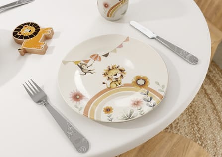 Roar like a Lion children's plate Ø21.5 cm - Multi - Villeroy & Boch