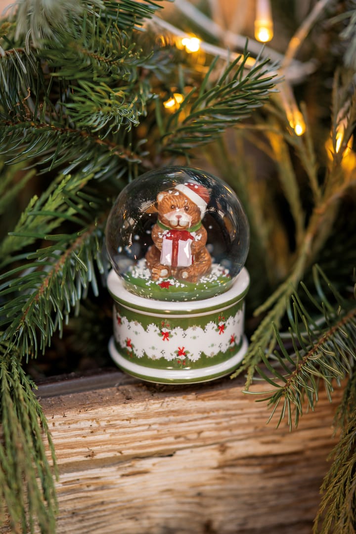 Snow globe bear, Green-white Villeroy & Boch