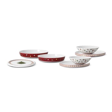 Toy's Delight La Boule servis 7 pieces - White-red - Villeroy & Boch