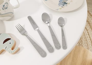 Walk like an Elephant children's cutlery 4 pieces - Stainless steel - Villeroy & Boch