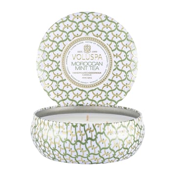 Maison Blanc 3-wick Tin scented 40 hours - Moroccan Mint Tea - Voluspa