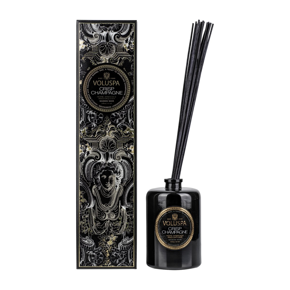 Voluspa Maison Noir fragrance sticks 177 ml Crisp Champagne